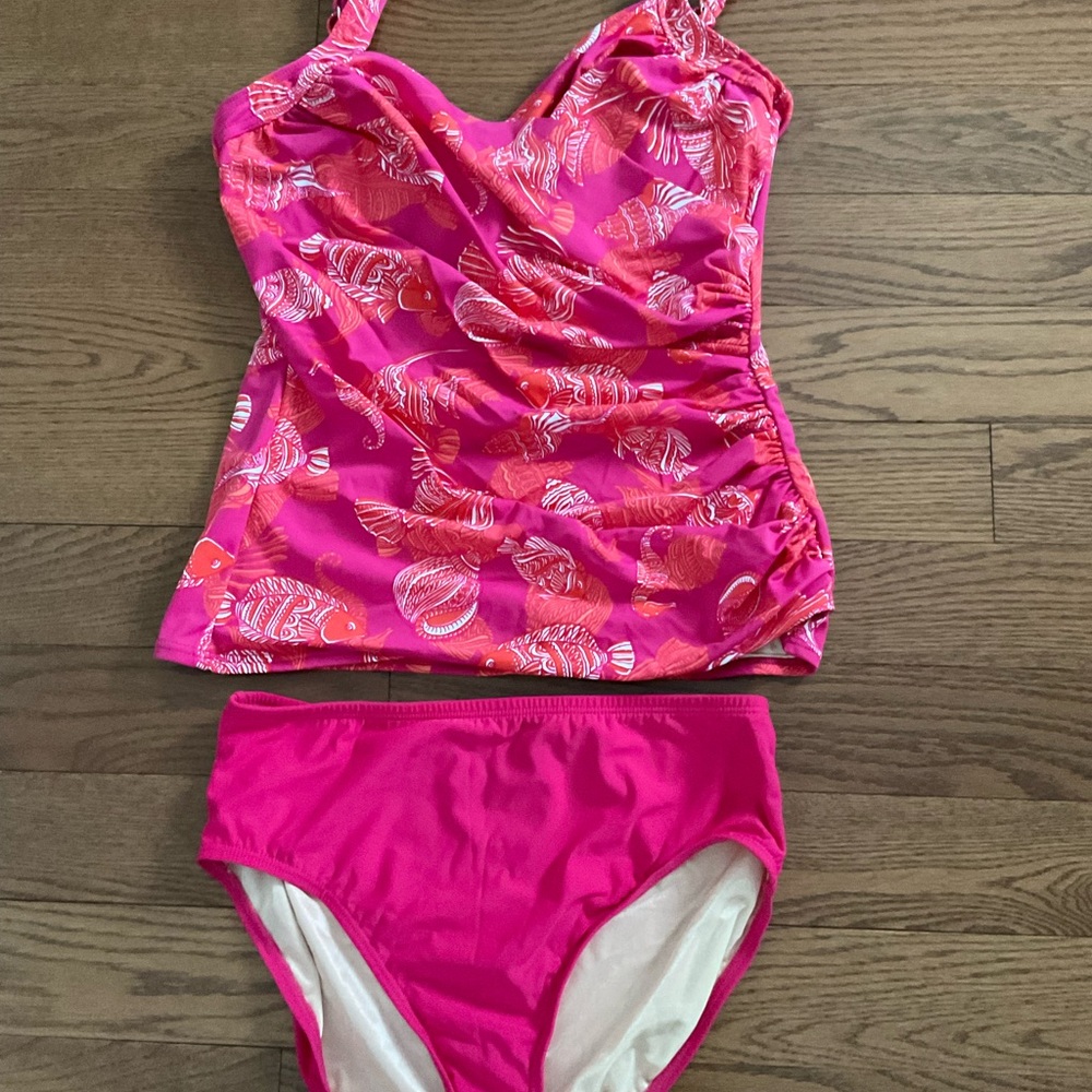 Talbots, tankini, Size 12